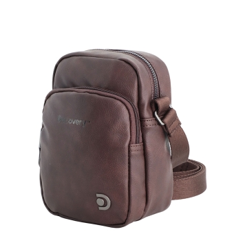Τσαντάκι χιαστί DISCOVERY Heritage D03354 Καφέ